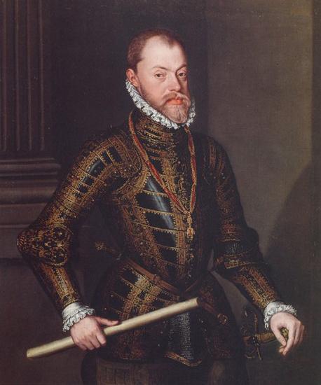 Alonso Sanchez Coello Portrait of Philip II of Spain oil painting image